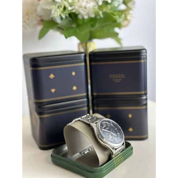 Fossil BQ2648 Fenmore Automatic Stainless Steel Watch - Picture 6 of 8